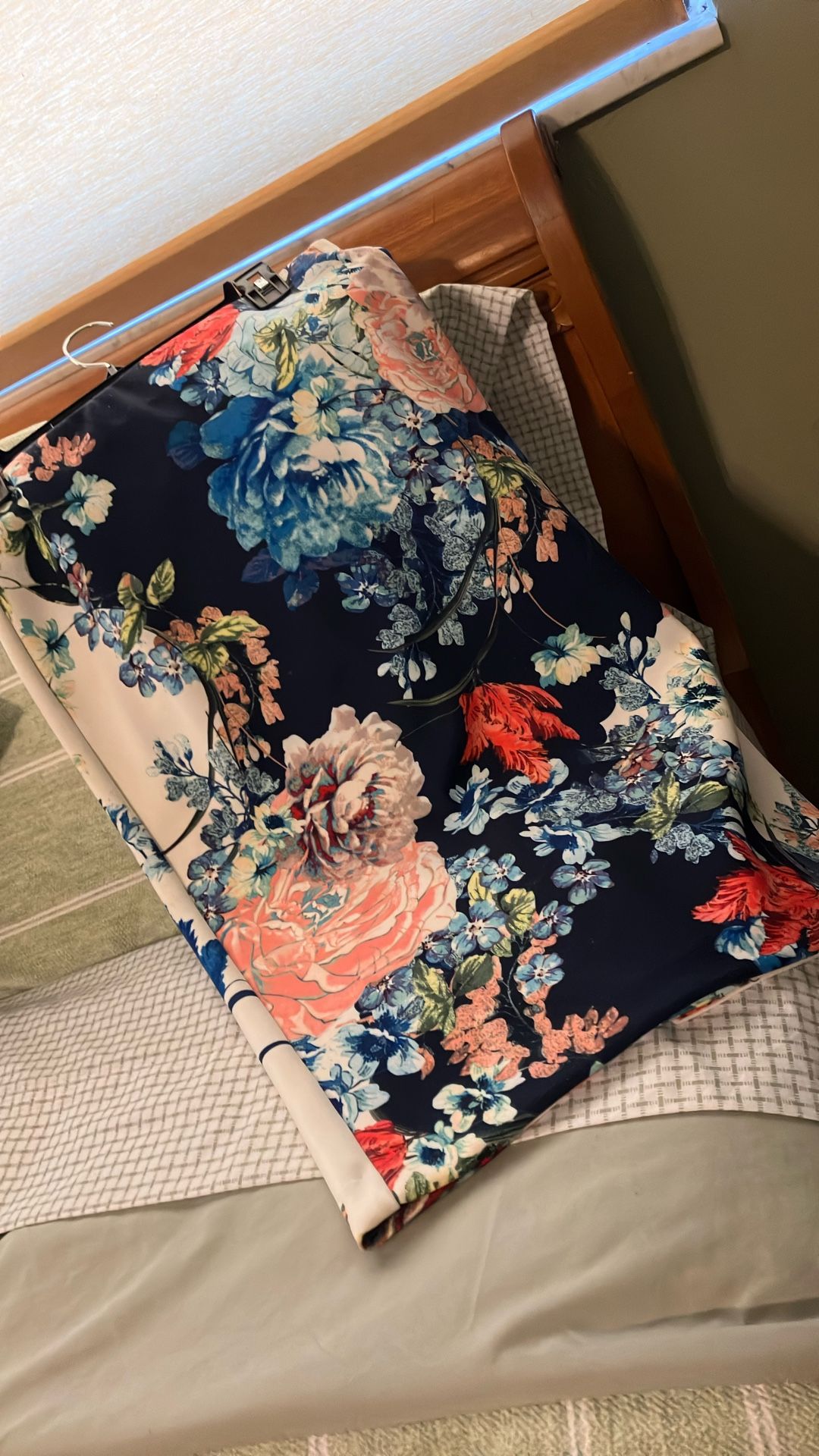 Floral Pencil Skirt