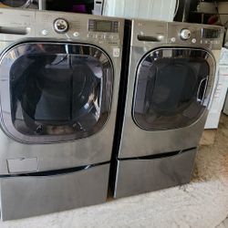 Nice Front Load Washer And Electric Dryer 