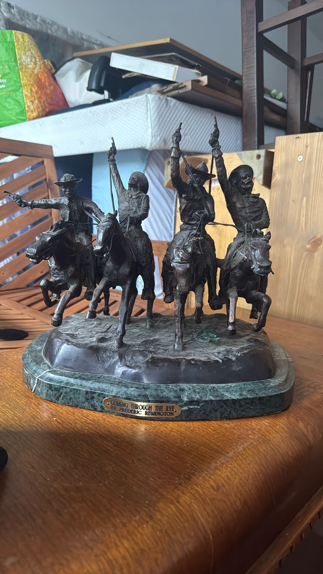 Fredrick Remington Bronze Sculpture