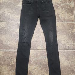 Like New Black Express Mid Rise Jeggings Size 2R