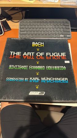 Bach the art of fugue