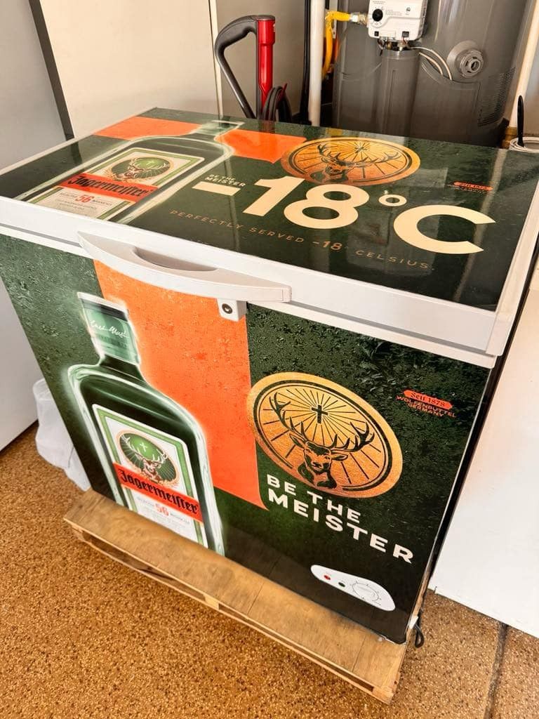 Jagermeister Floor Freezer