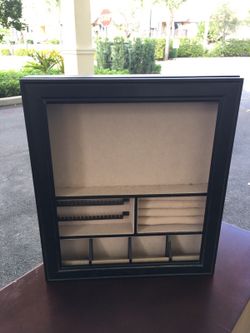 Hanging "Picture Frame" Jewelry Box.