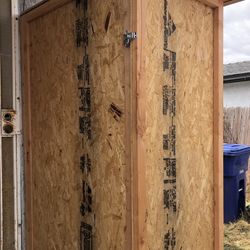 Wood Crate Storage Shed