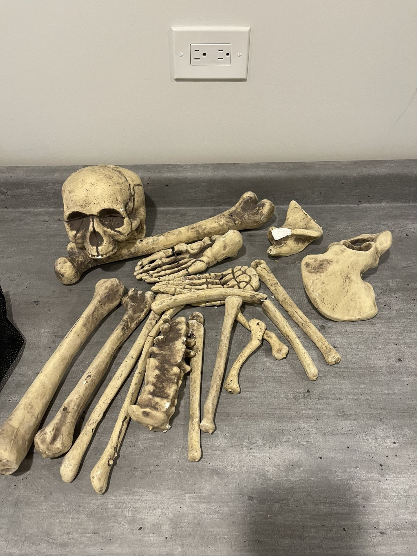 Bag Of Bones Halloween Decor