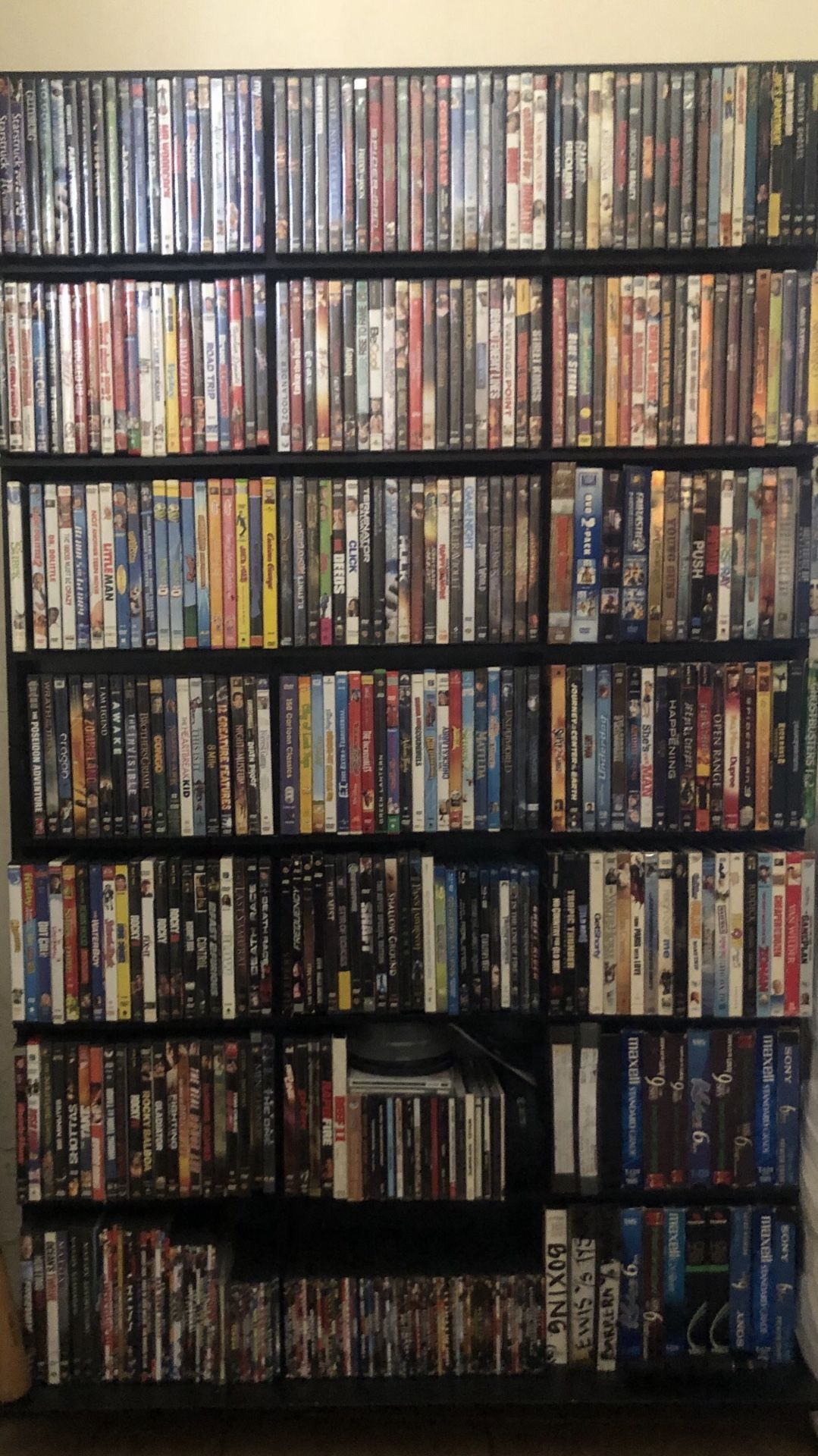 Like 400 movies all mixed movies etc.