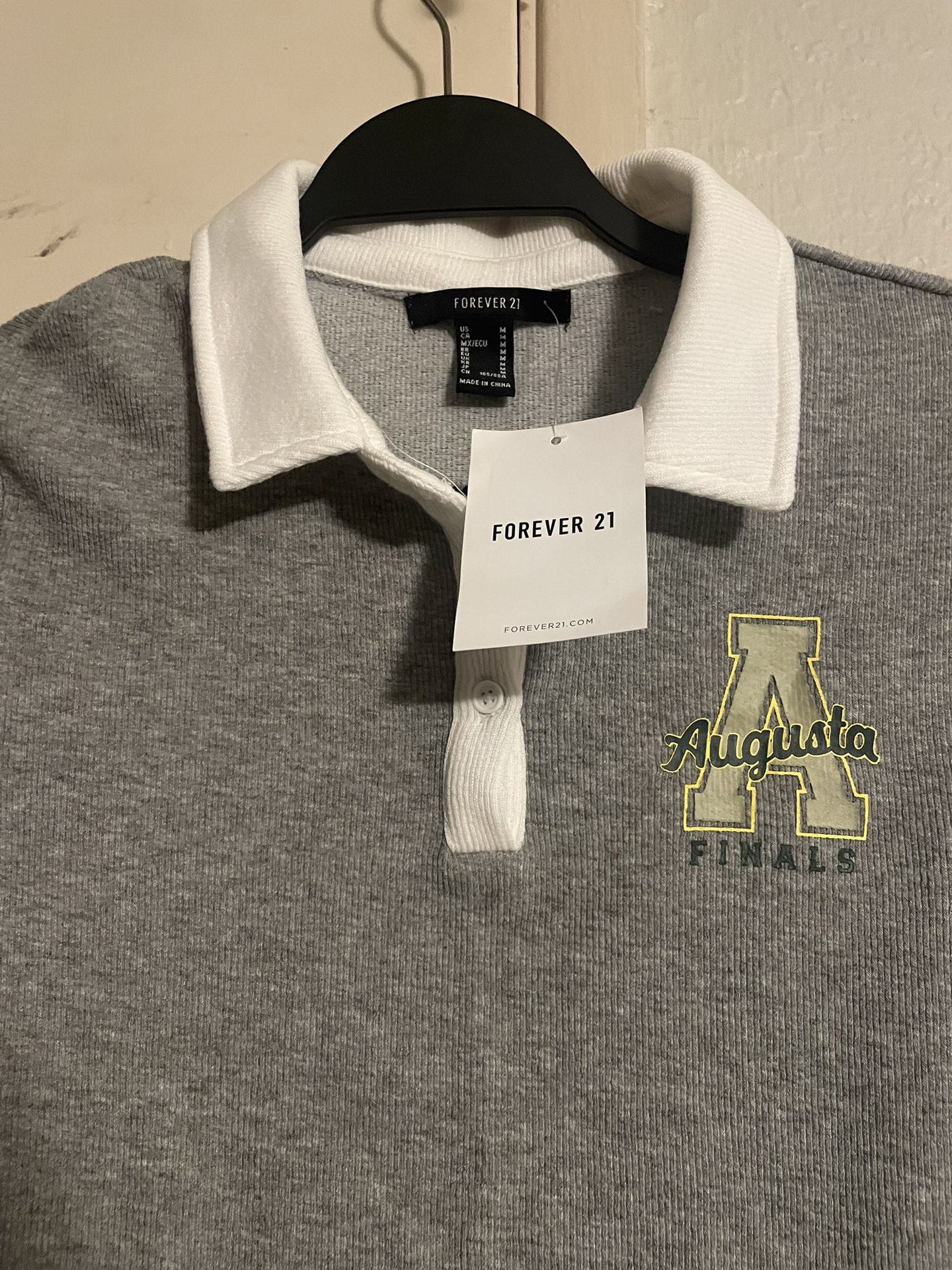 Ribbed Augusta Graphic Rugby Shirt
