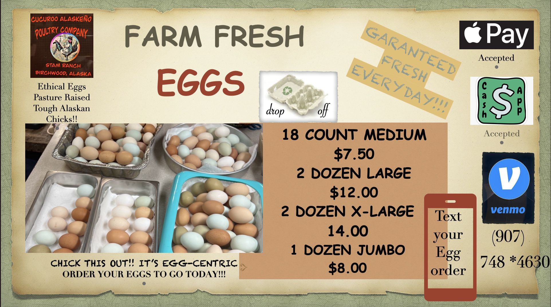 Eggs For sale 