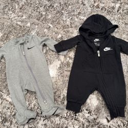 Baby Boy Newborn Nike Sleepers 