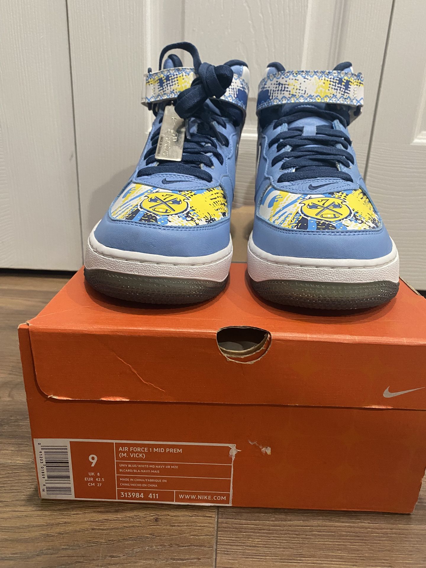 Nike Air Force Mid Michael Vick Size