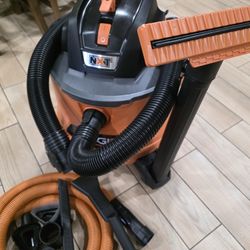 14 Gal. 6.0 Peak HP NXT Shop Vacuum Wet Dry Vac with Fine Dust Filter, Hose, Accessories and Car Cleaning Kit