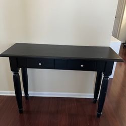 Black Entryway Table