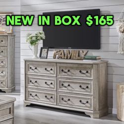 6 Drawer Dresser Brand New Sealed In Box 📦 