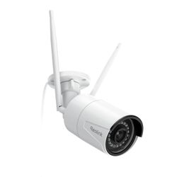 REOLINK Plug-in Outdoor WiFi Security Camera, 4MP 1 Count (Pack of 1), White