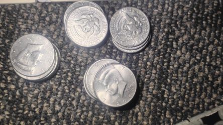 HALF DOLLAR JKF RANDOM DATES COINS 40% SILVER ,
