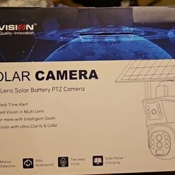 LS VISION Solar Camera new n box