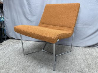 HARTER Forum Orange Textured Lounge Chair