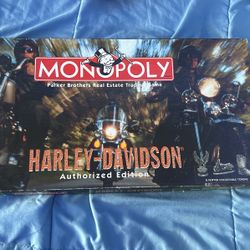 Harley Davison Monopoly Authorized Edition 