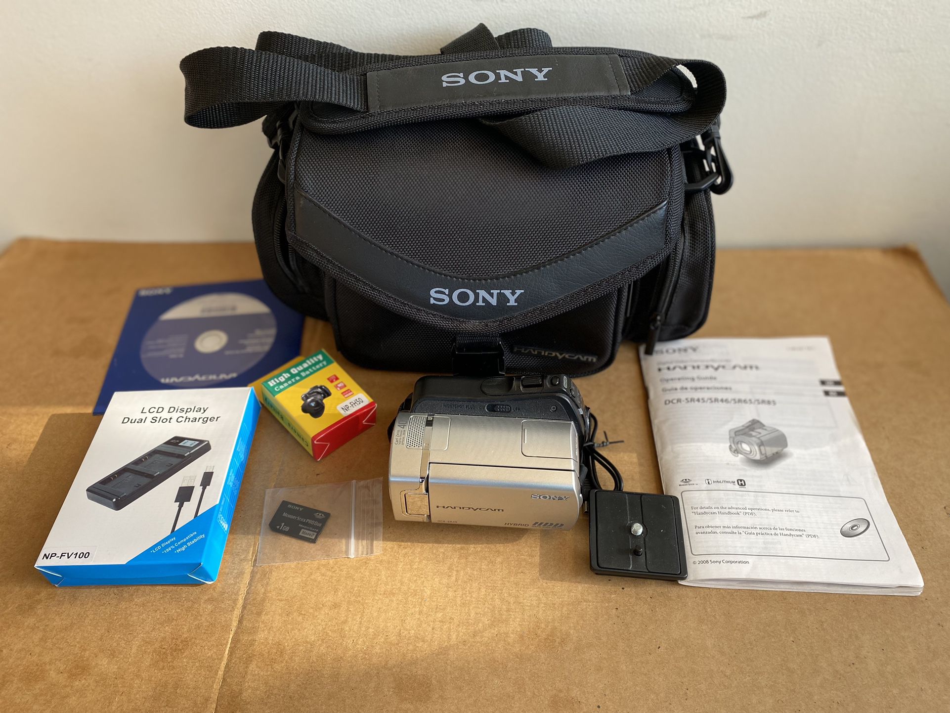 Sony DCR-SR45 Digital Vidéo Camera Recorder