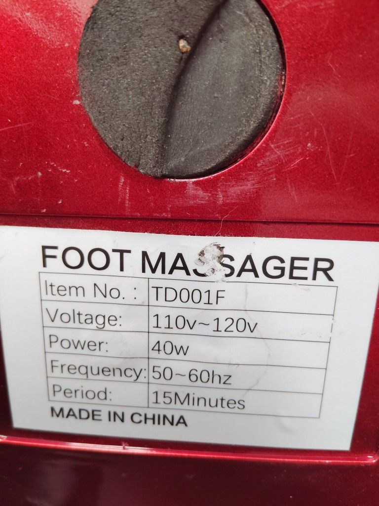 Foot Massager And A Hoverboard
