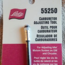 LISLE TOOL 55250 CARBURETOR ADJUSTING TOOL 