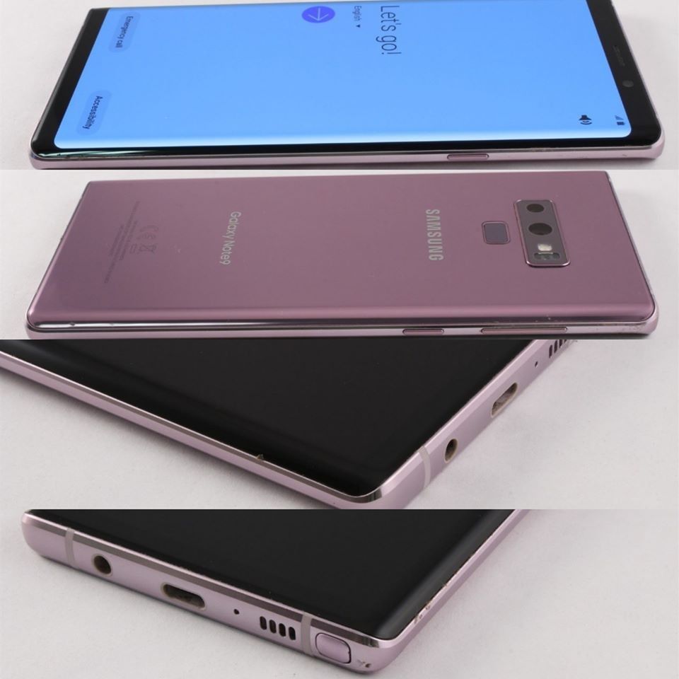 SAMSUNG NOTE 9 (SM-N960U) 128GB PURPLE - AT&T T-MOBILE METROPCS VERIZON - UNLOCKED GSM SMARTPHONE 4G LTE