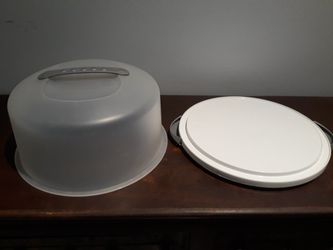 Sterilize cake carrier 12"