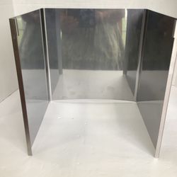 Z Line Range Hood Chimney Extension SK KN4(10.8 “X 11.8 “X 12”)One Piece  without Went Only