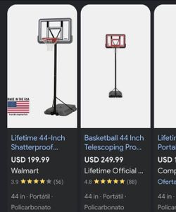 lifetime 44 inch portable basketball hoop