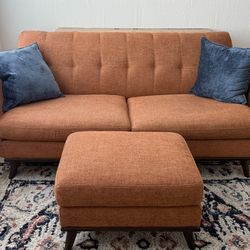 Apartment Sofa And Ottoman