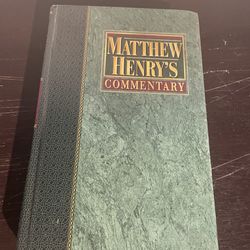 Matthew Henry’s Commentary Vol. 1