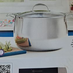 OLLA DE 22 QT DE ACERO INOXIDABLE TRI PLY PRINCESS HOUSE ⚘️