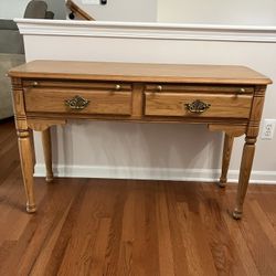 Solid Maple Sofa Table 