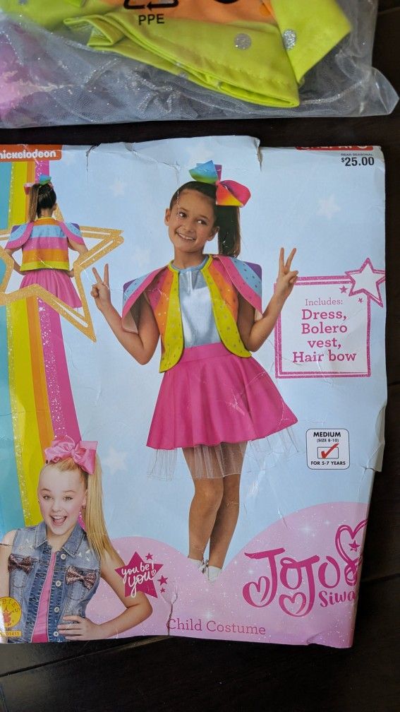 JoJo Siwa Child Costume Halloween