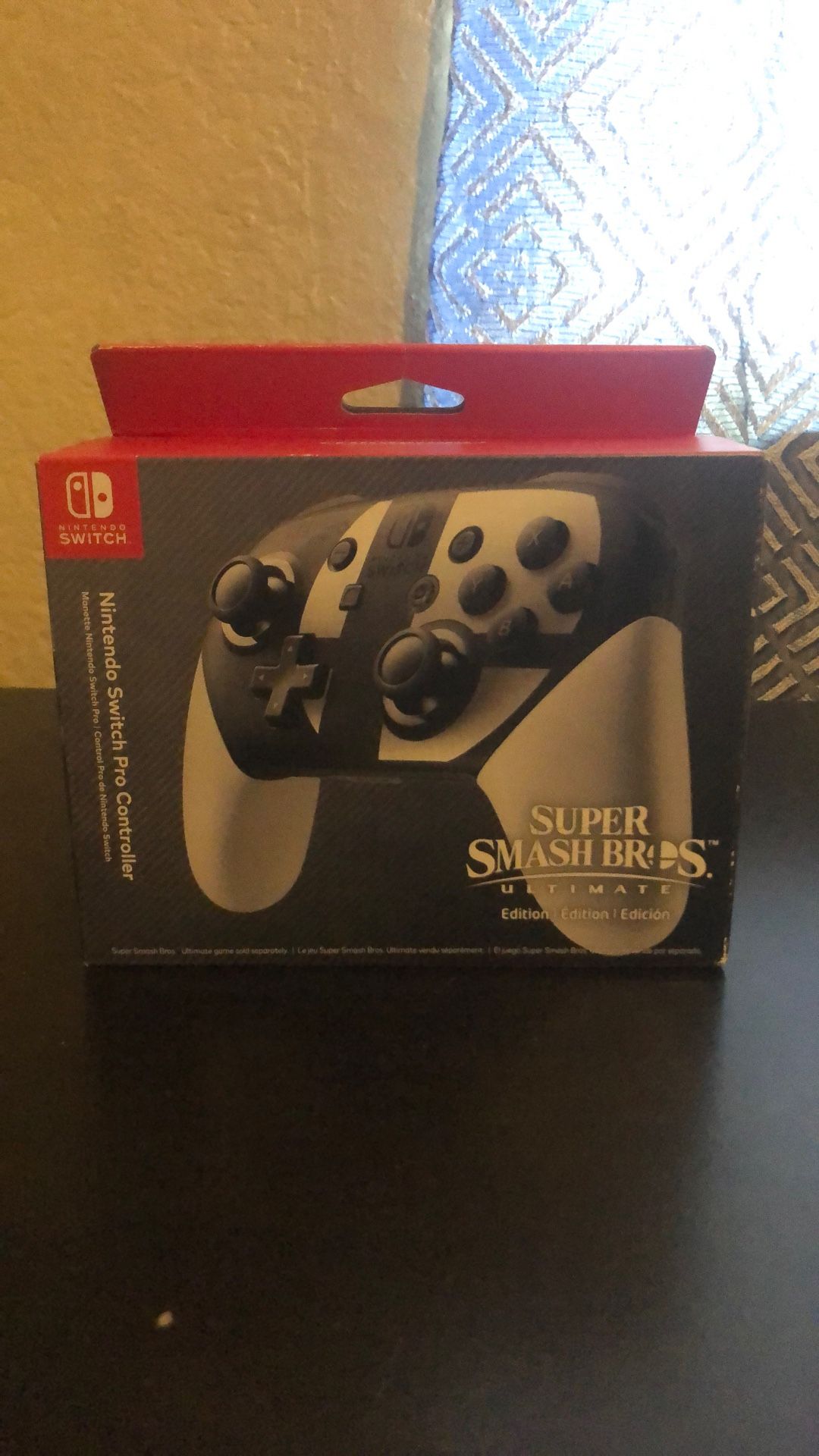 Super Smash Bros Ultimate Nintendo Switch Pro Controller Official