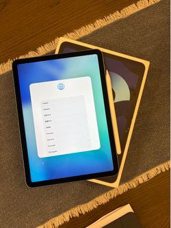 iPad Air 5 gen M1  & Original Apple Pencil