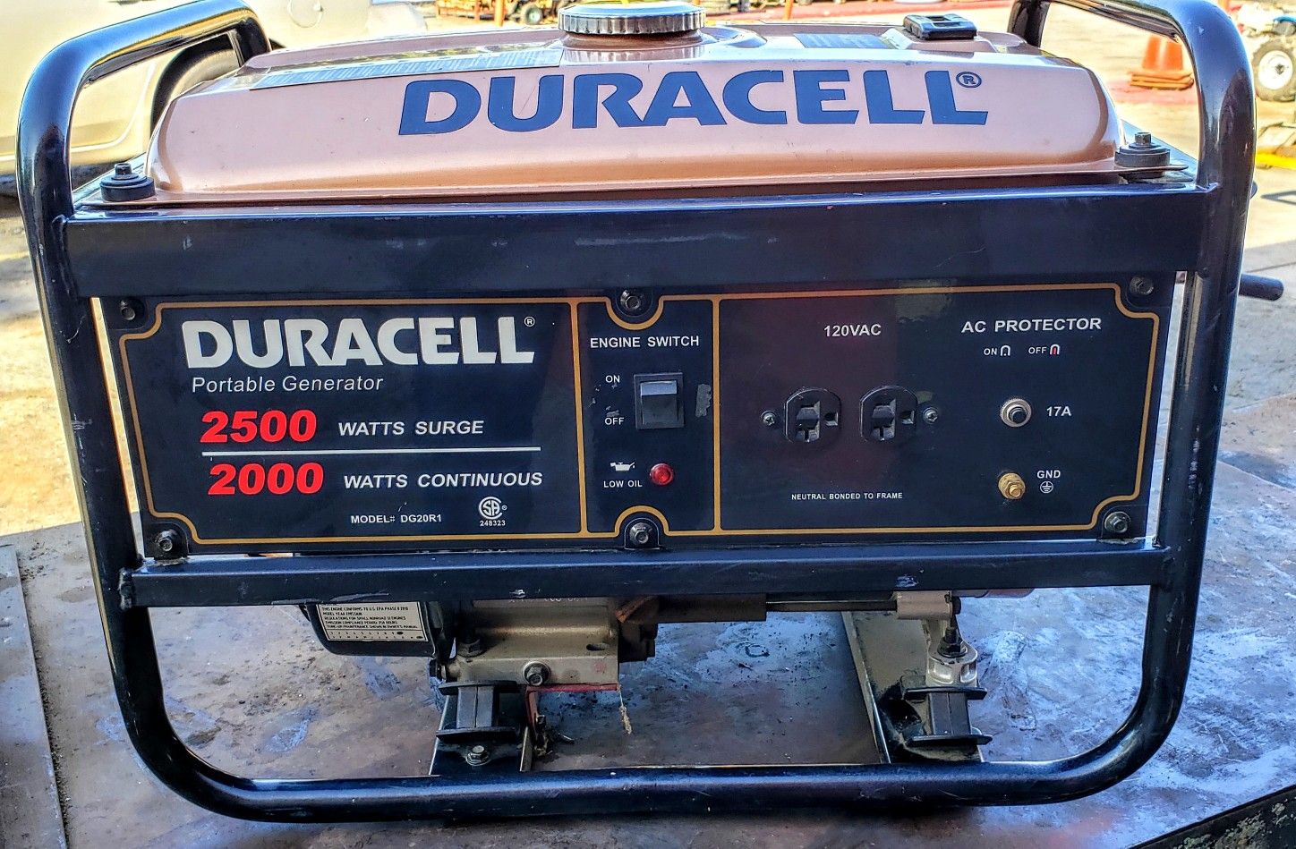 2000 watts Generator Made by Duracell
