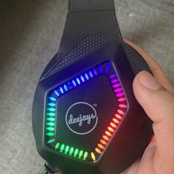 Gaming Headset With LED Lights