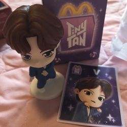 McDonald's TinyTAN BTS V Throwback Edition figurine