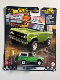 Hot Wheels Premium Boulevard '75 Ford Bronco