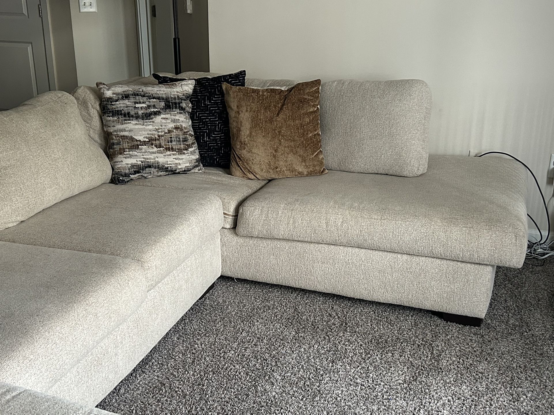 Gently used Cream Couch