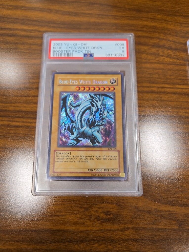 Blue Eyes White Dragon BPT-009 PSA 5
