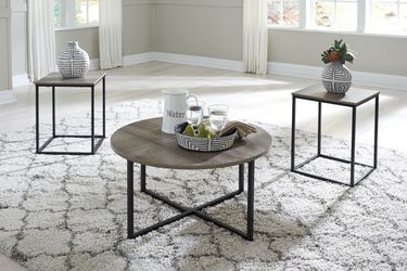 Rustic style living room table furniture