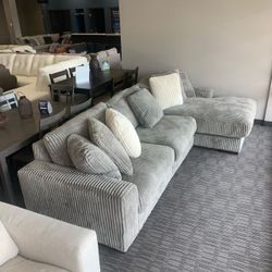 INDYN FOG 3-PIECE RAF SECTIONAL SOFA