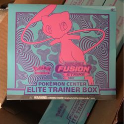 Pokémon Center ETB Fusion Strike 