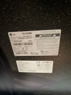 55” 3D LG TV
