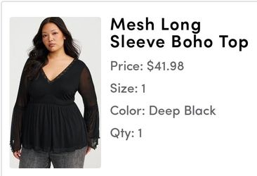 Torrid Long Sleeve Boho