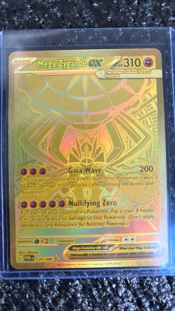 Mega Zygarde ex (Gold Hyper Rare,