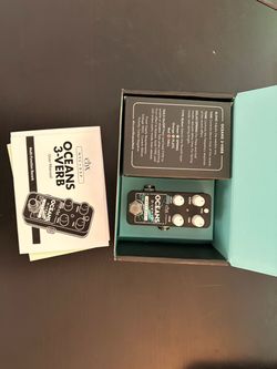 EHX Oceans 3-Verb Reverb Pedal