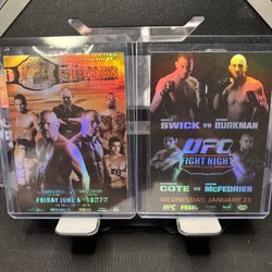 UFC Poster Cards 